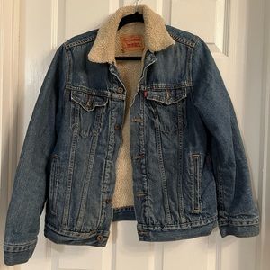Levi’s Denim Sherpa Vintage Style Jacket